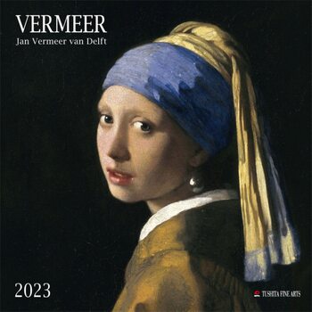 Calendário 2023 Jan Vermeer van Delft