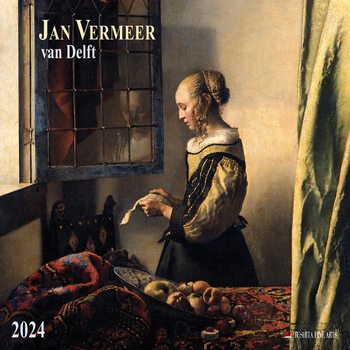 Calendário 2024 Jan Vermeer van Delft