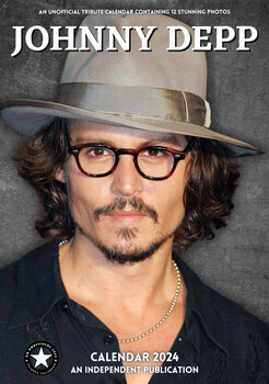 Calendário 2024 Johnny Depp
