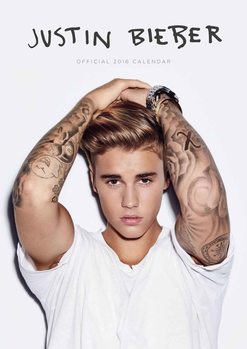 Calendário 2015 Justin Bieber