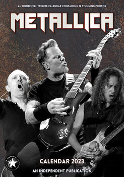 Calendário 2023 Metallica