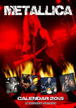 Calendário 2015 Metallica
