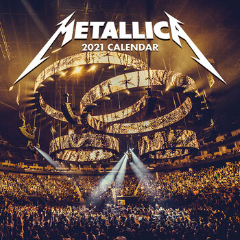 Calendário 2027 Metallica