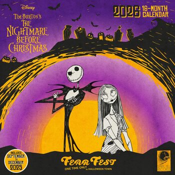 Calendário 2026 Nightmare Before Christmas - Fear Fest