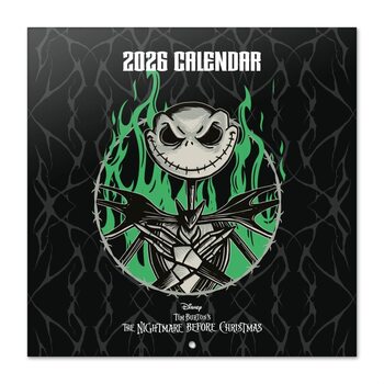 Calendário 2026 Nightmare Before Christmas
