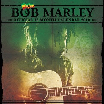 Calendário 2026 Official Calendar 2010 Bob Marley