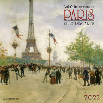 Calendário 2022 Paris - Ville des Arts