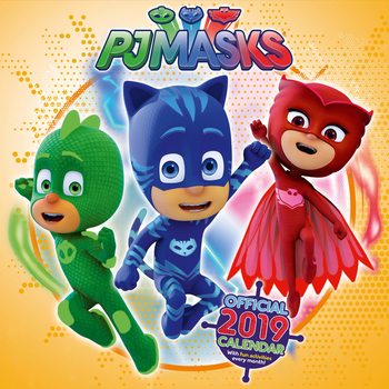 Calendário 2027 PJ Masks