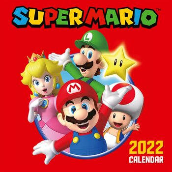 Calendário 2022 Super Mario