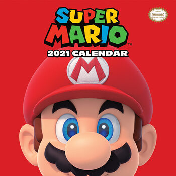 Calendário 2021 Super Mario