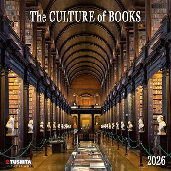 Calendário 2026 The culture of Books