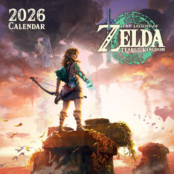 Calendário 2026 The Legend of Zelda