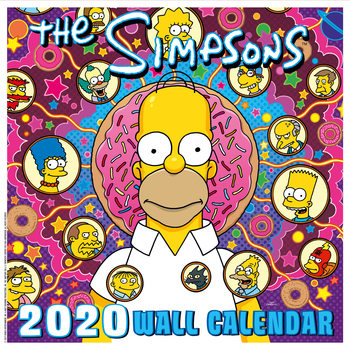Calendário 2027 The Simpsons