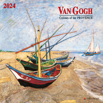 Calendário 2024 Vincent van Gogh - Colours of the Provence