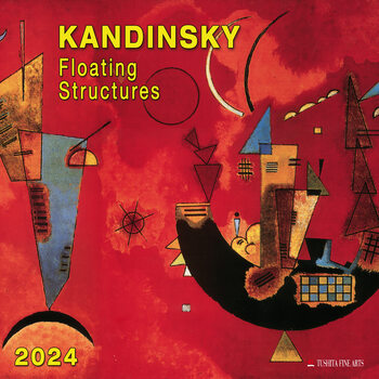 Calendário 2024 Wassily Kandinsky - Floating Structures