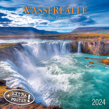 Calendário 2024 Waterfalls