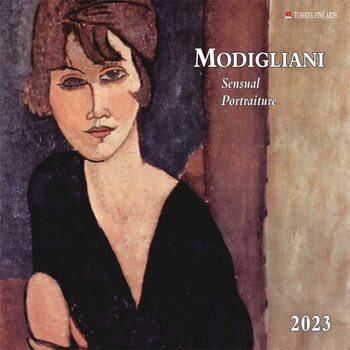 Calendário 2023 Amedeo Modigliani - Sensual Portraits