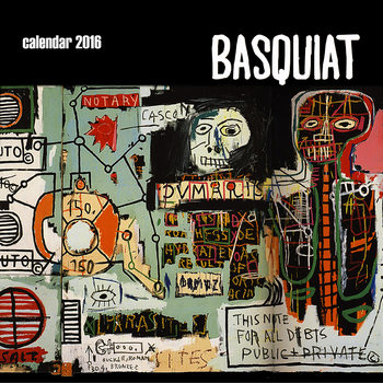 Calendário 2016 Basquiat Street Art