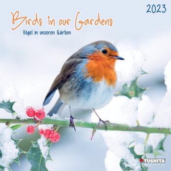 Calendário 2023 Birds in our Garden