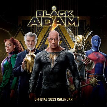 Calendário 2023 Black Adam