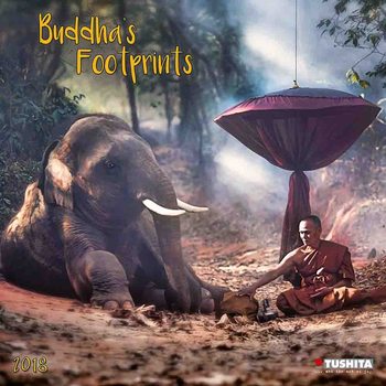 Calendário 2018 Buddhas Footprints
