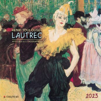 Calendário 2023 Henri Toulouse-Lautrec