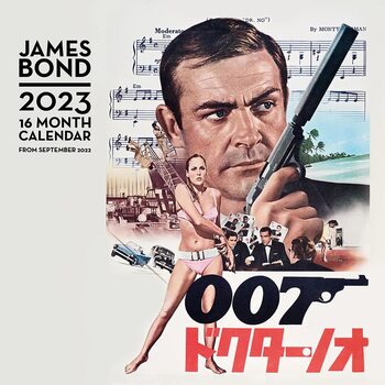 Calendário 2023 James Bond