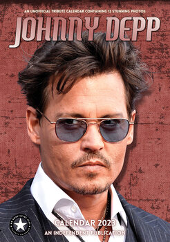 Calendário 2023 Johnny Depp
