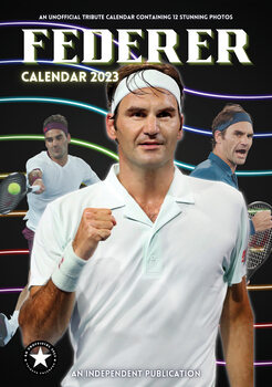 Calendário 2023 Roger Federer