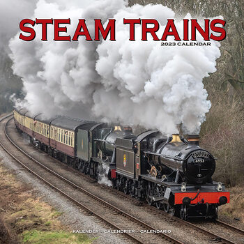 Calendário 2023 Steam Trains
