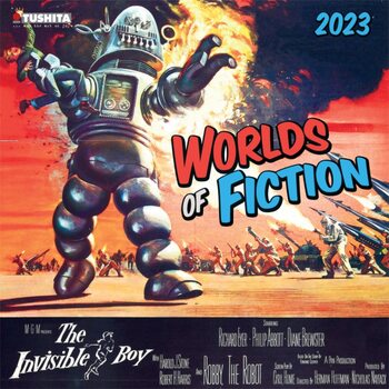 Calendário 2023 Worlds of Fiction