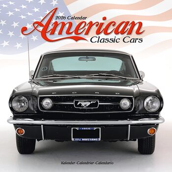 Календар 2026 American Classic Cars