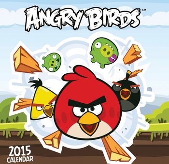 Календар 2027 Angry Birds