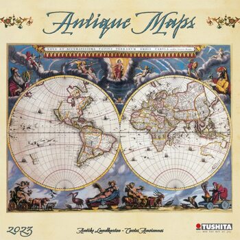 Календар 2027 Antique Maps