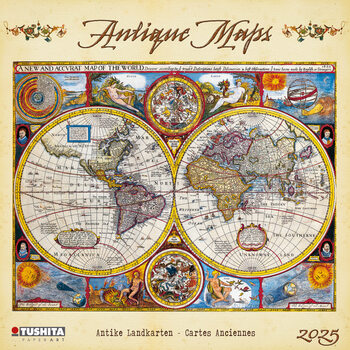 Календар 2027 Antique Maps
