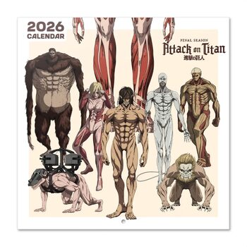 Календар 2027 Attack on Titan