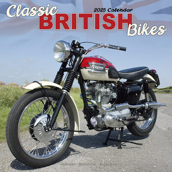 Календар 2027 Classic British Bikes