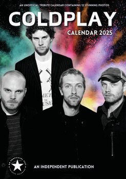 Календар 2027 Coldplay - Chris Martin