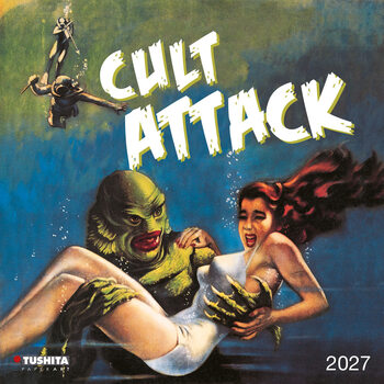 Календар 2027 Cult Attack | 16-месечен