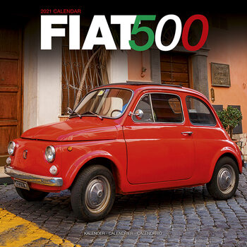 Календар 2027 Fiat 500