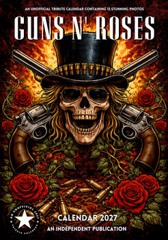 Календар 2027 Guns & Roses