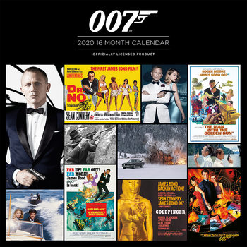 Календар 2027 James Bond