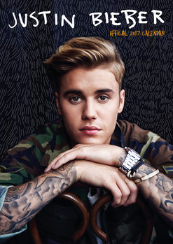 Календар 2027 Justin Bieber