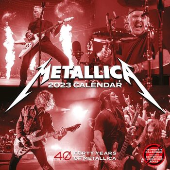 Календар 2027 Metallica - Square