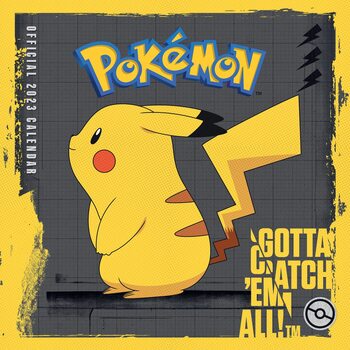 Календар 2027 Pokemon