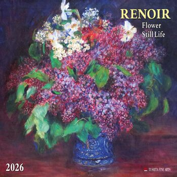 Календар 2026 Renoir - Flowers Still Life