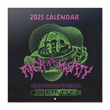 Календар 2027 Rick and Morty