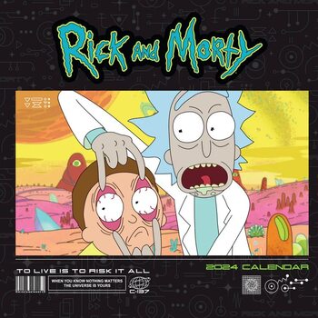 Календар 2027 Rick & Morty