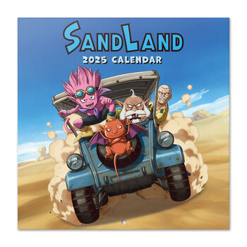 Календар 2027 Sand Land