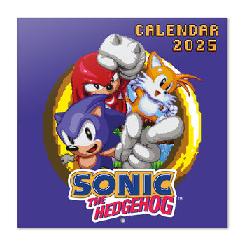 Календар 2027 Sonic the Hedgehog
